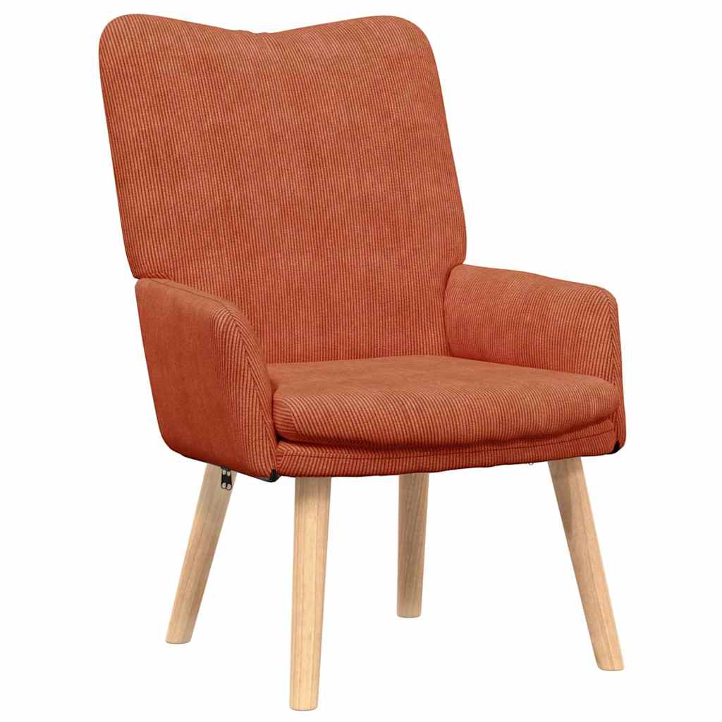 Sessel Rot-Orange 63 x 67 x 94 cm Stoff
