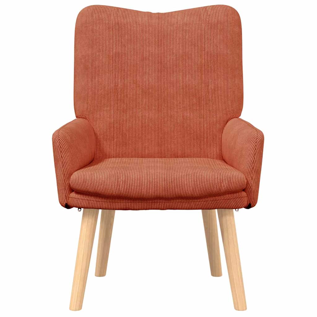 Sessel Rot-Orange 63 x 67 x 94 cm Stoff