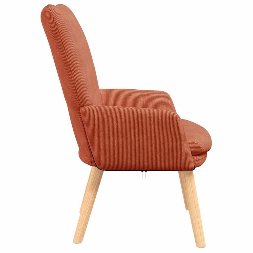 Sessel Rot-Orange 63 x 67 x 94 cm Stoff