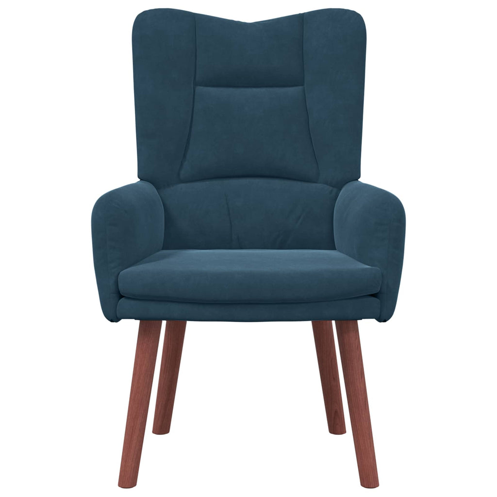 Sessel Blau 63 x 67 x 94 cm Samt