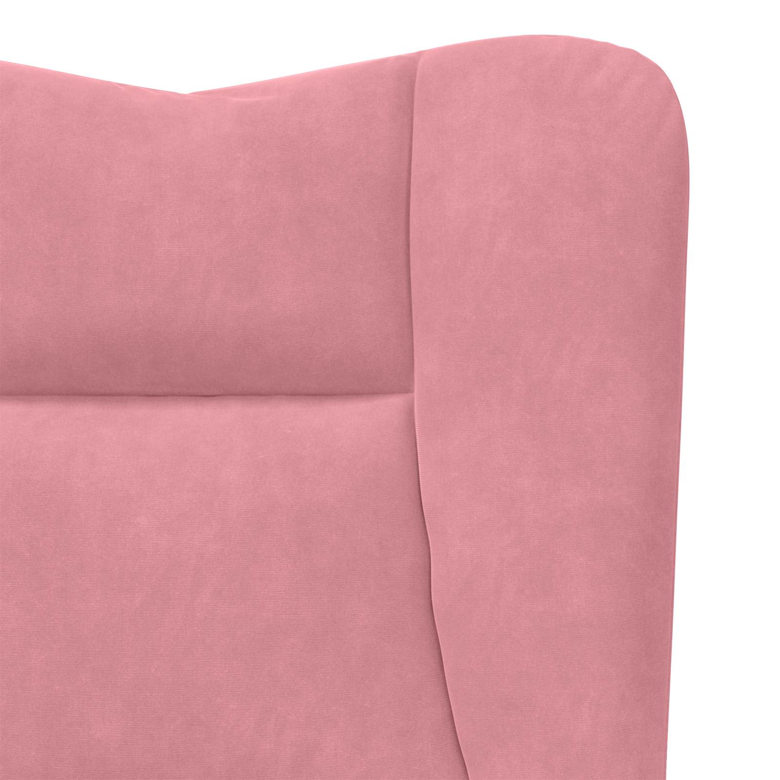 Sessel Rosa 63 x 67 x 94 cm Samt