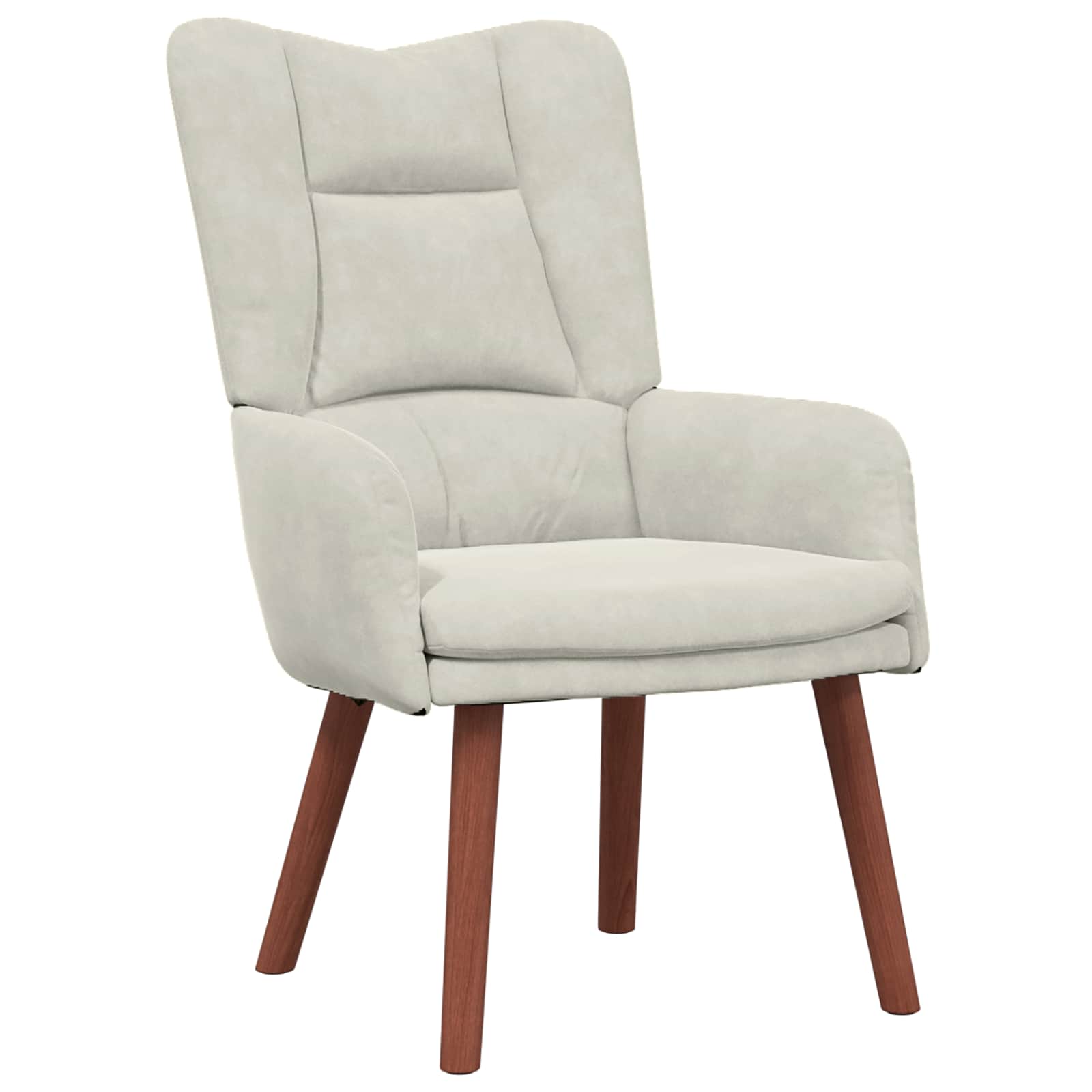Sessel Creme 63 x 67 x 94 cm Samt