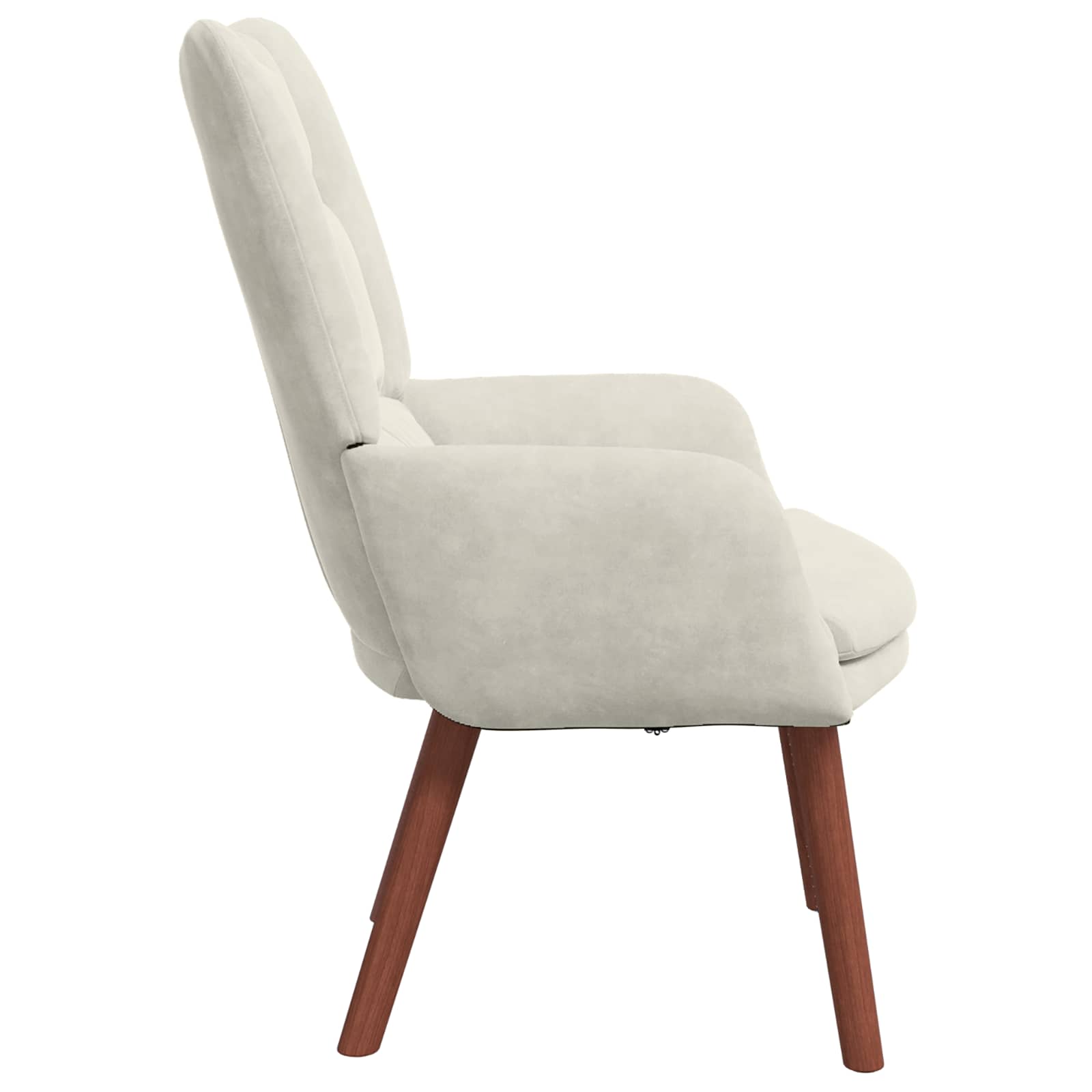 Sessel Creme 63 x 67 x 94 cm Samt