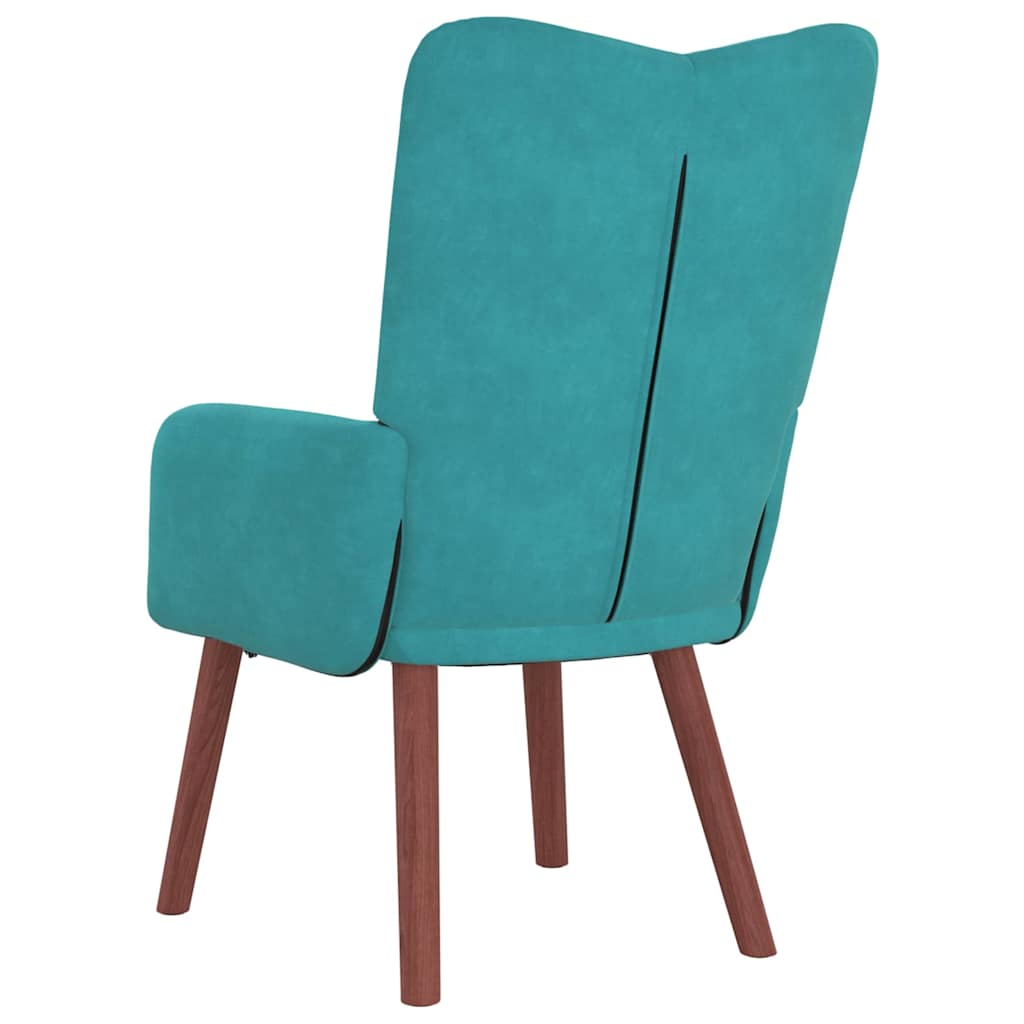 Sessel Türkis 63 x 67 x 94 cm Samt