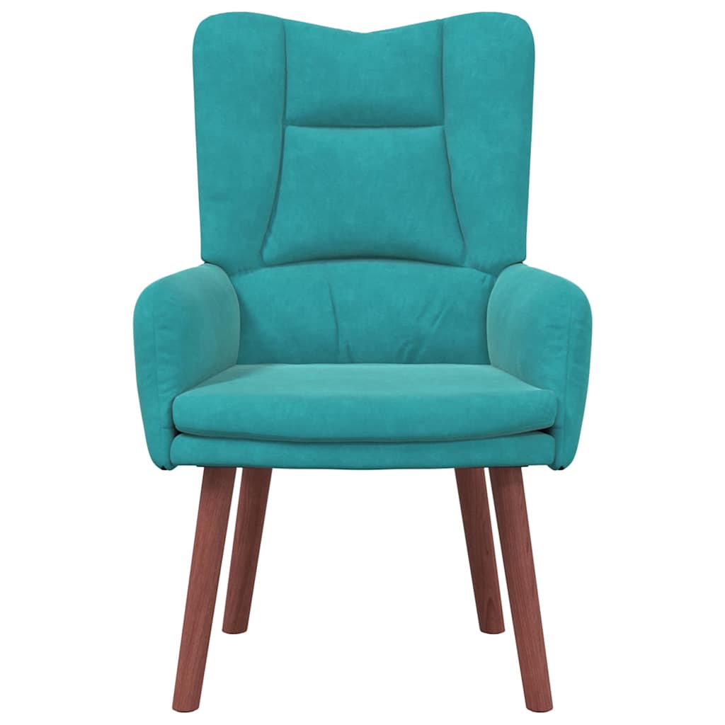 Sessel Türkis 63 x 67 x 94 cm Samt