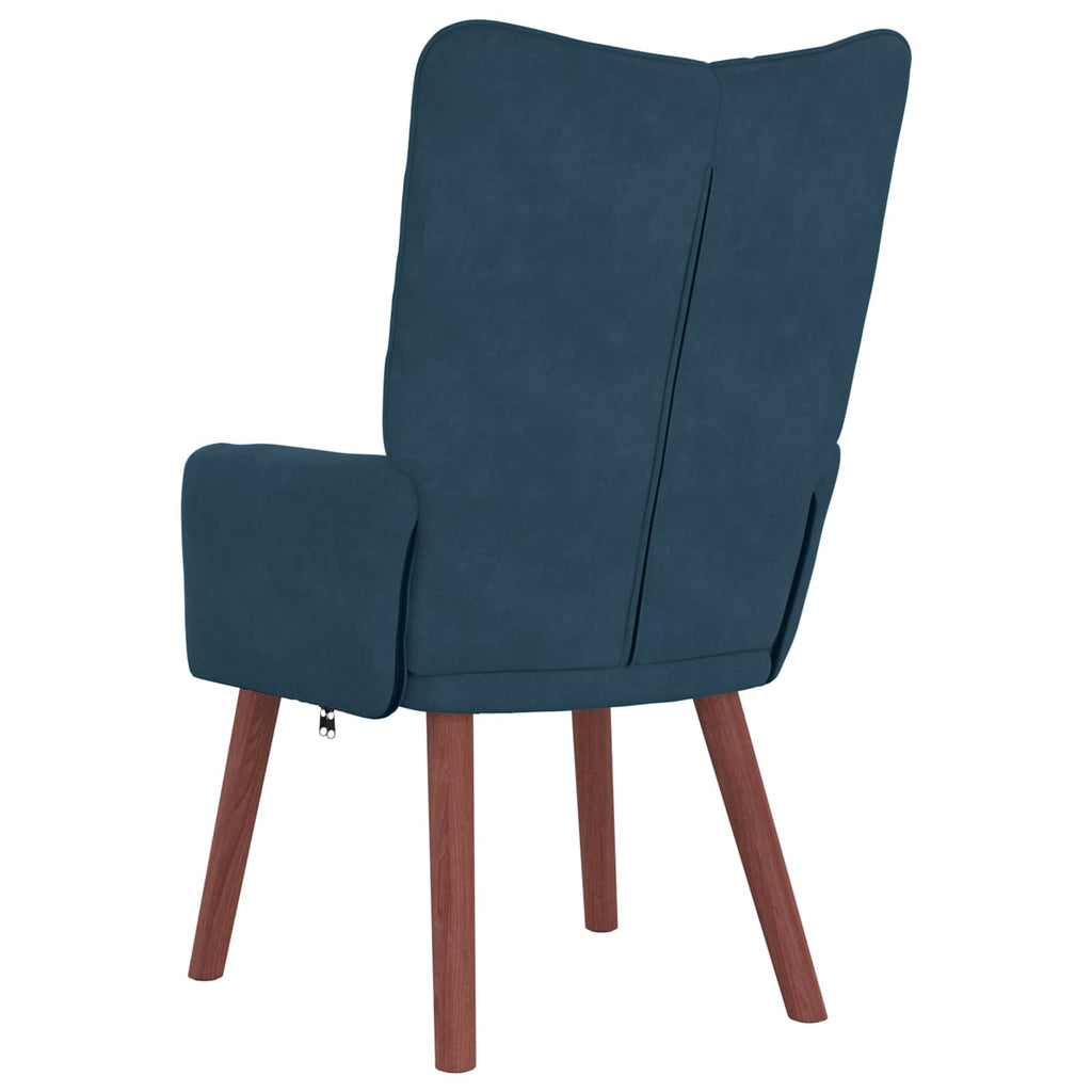 Sessel Blau 63 x 67 x 94 cm Samt