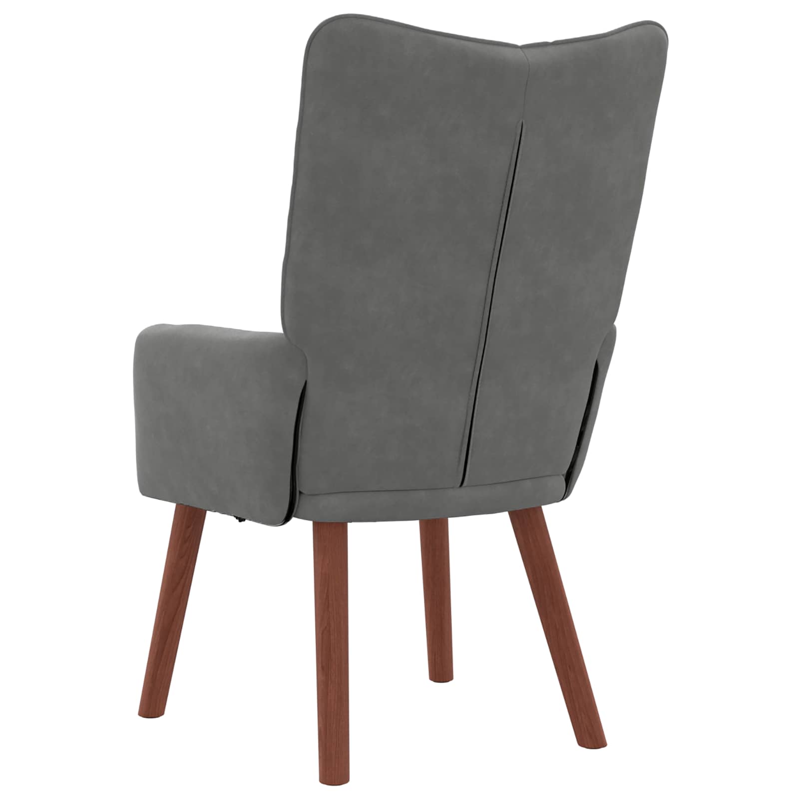 Sessel Dunkelgrau 63 x 67 x 94 cm Samt