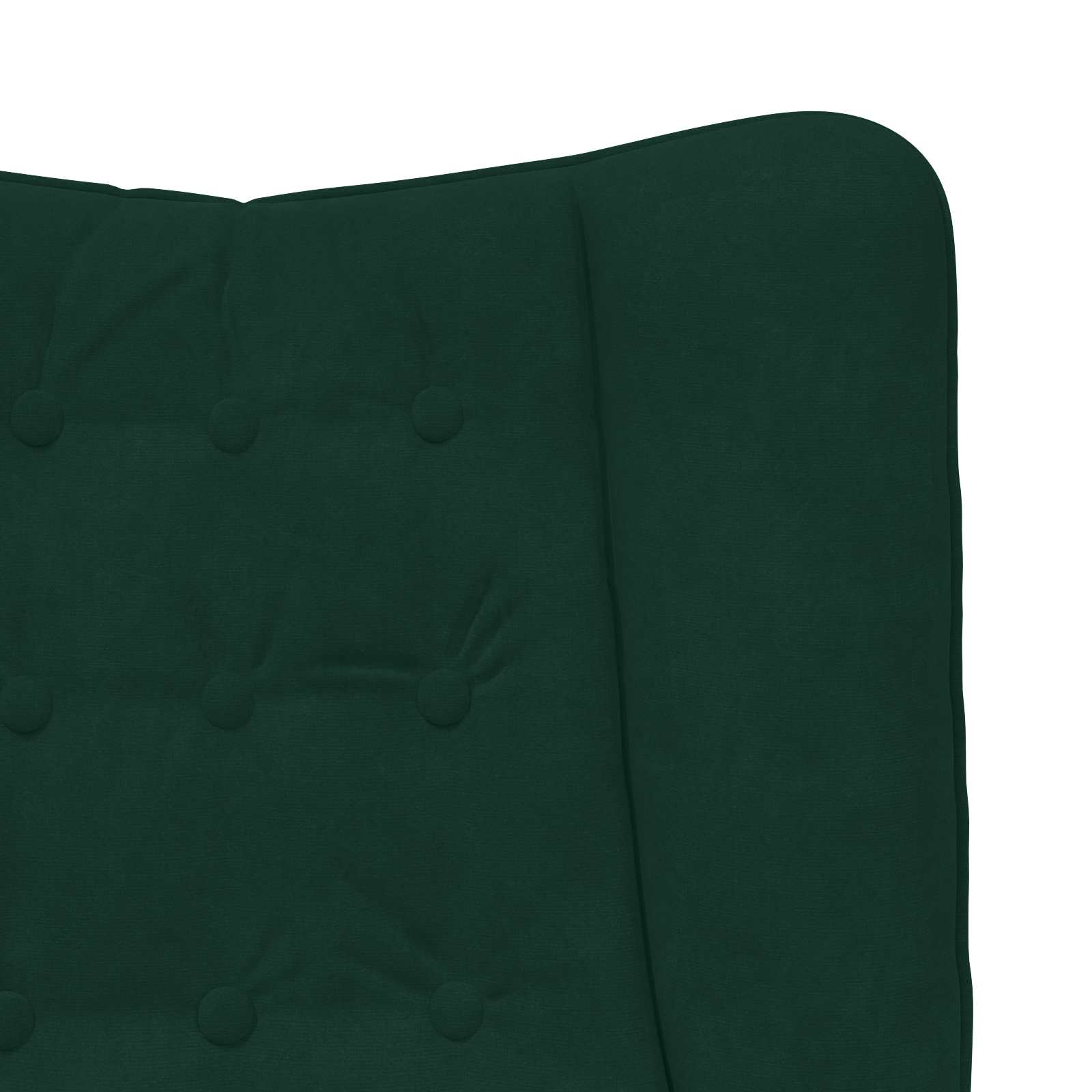 Sessel Dunkelgrün 63 x 67 x 94 cm Samt