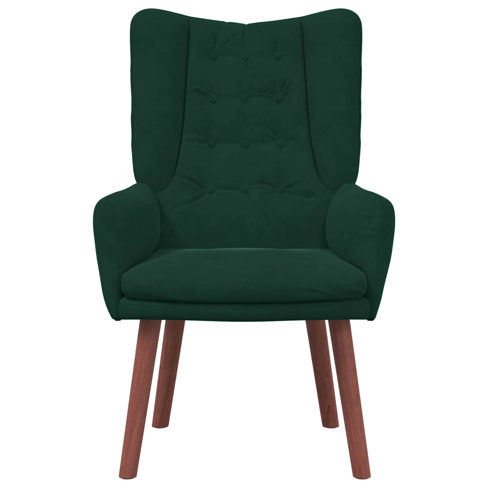 Sessel Dunkelgrün 63 x 67 x 94 cm Samt