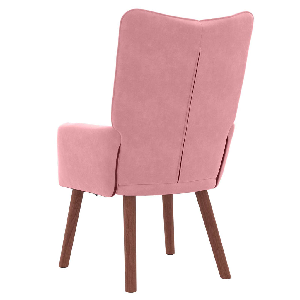 Sessel Rosa 63 x 67 x 94 cm Samt
