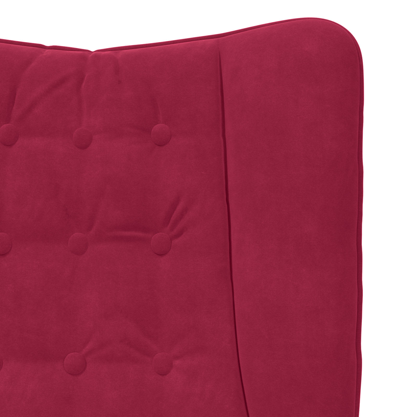 Sessel Weinrot 63 x 67 x 94 cm Samt