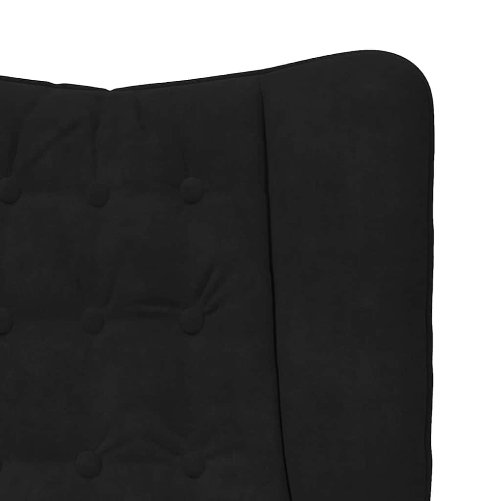 Sessel Schwarz 63 x 67 x 94 cm Samt