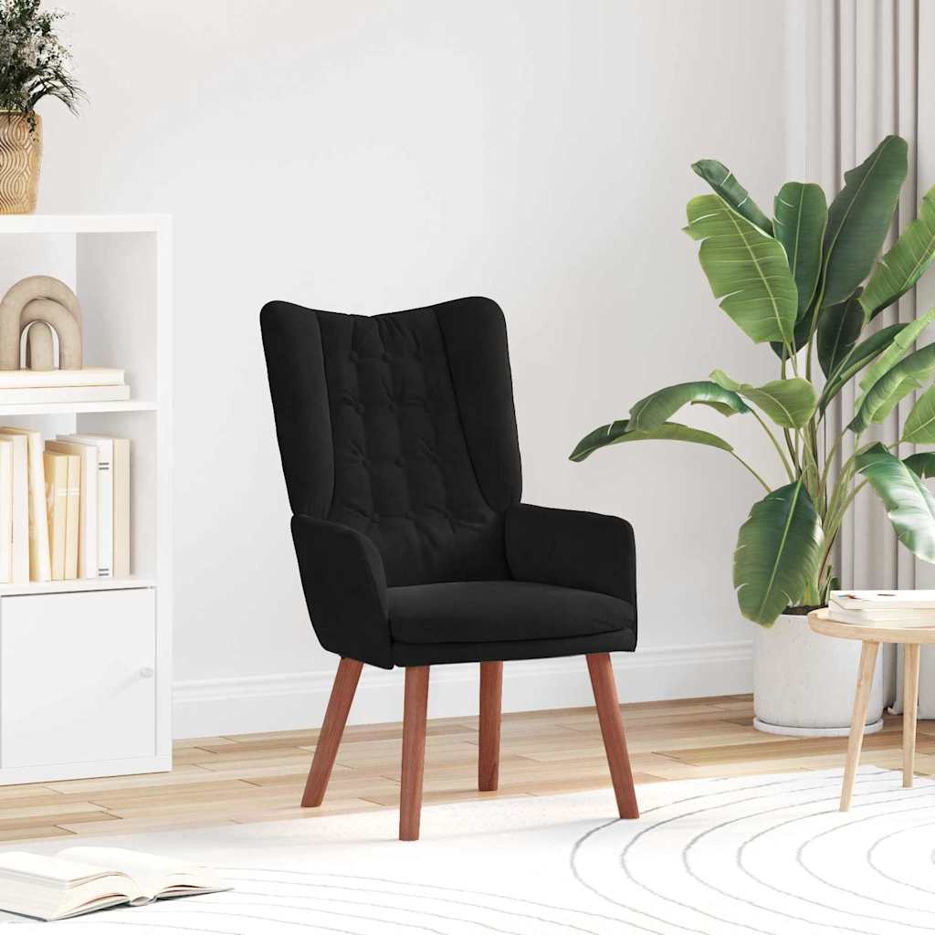 Sessel Schwarz 63 x 67 x 94 cm Samt
