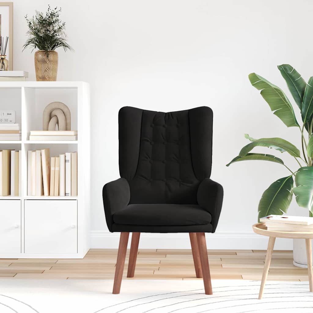 Sessel Schwarz 63 x 67 x 94 cm Samt