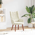 Sessel Creme 63 x 67 x 94 cm Samt