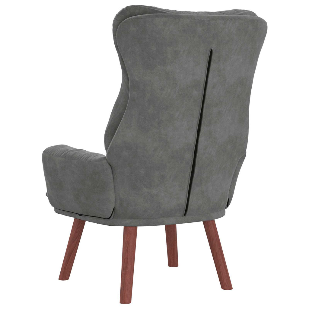 Sessel Dunkelgrau 69 x 74 x 93 cm Samt
