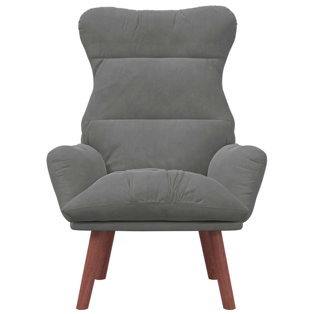 Sessel Dunkelgrau 69 x 74 x 93 cm Samt