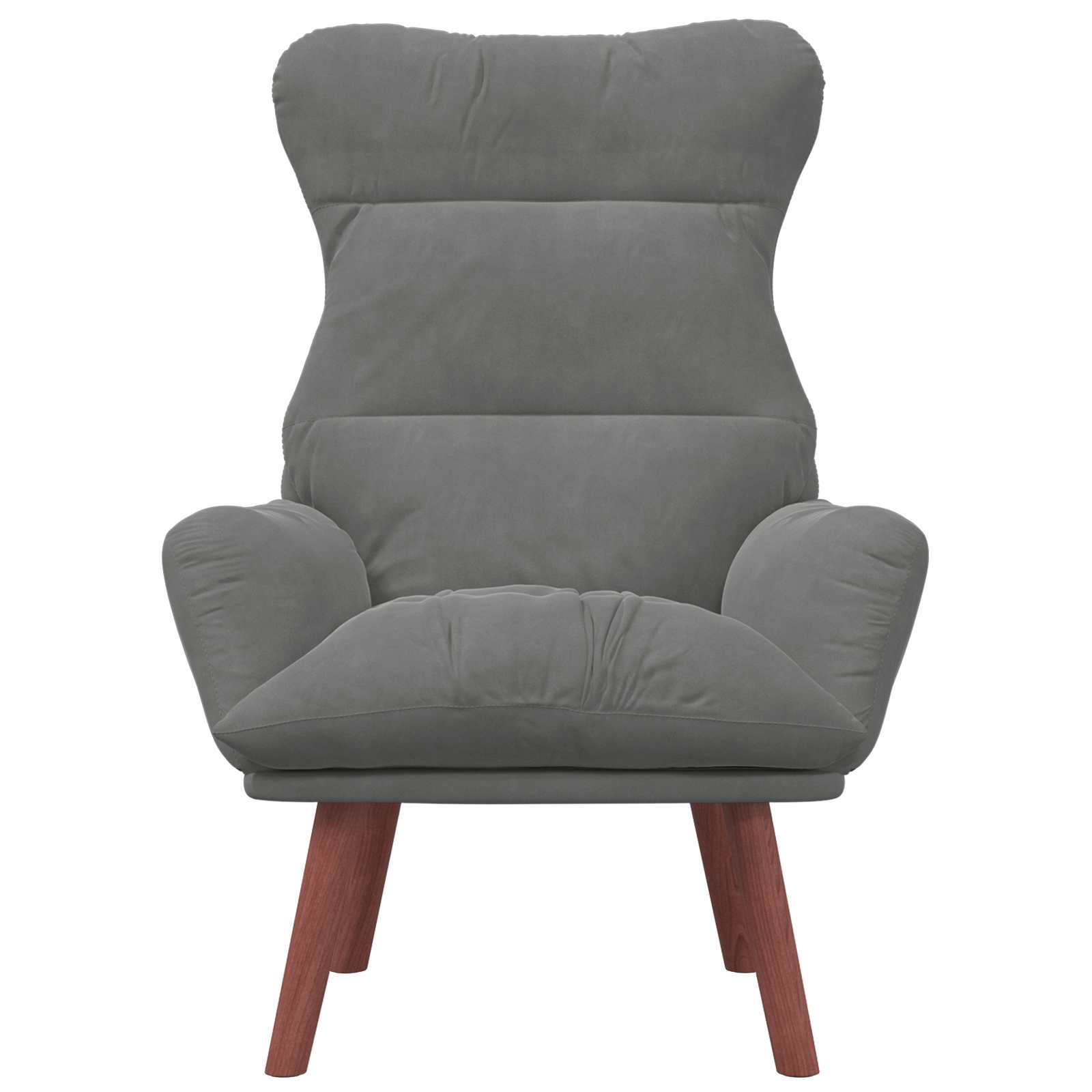 Sessel Dunkelgrau 69 x 74 x 93 cm Samt