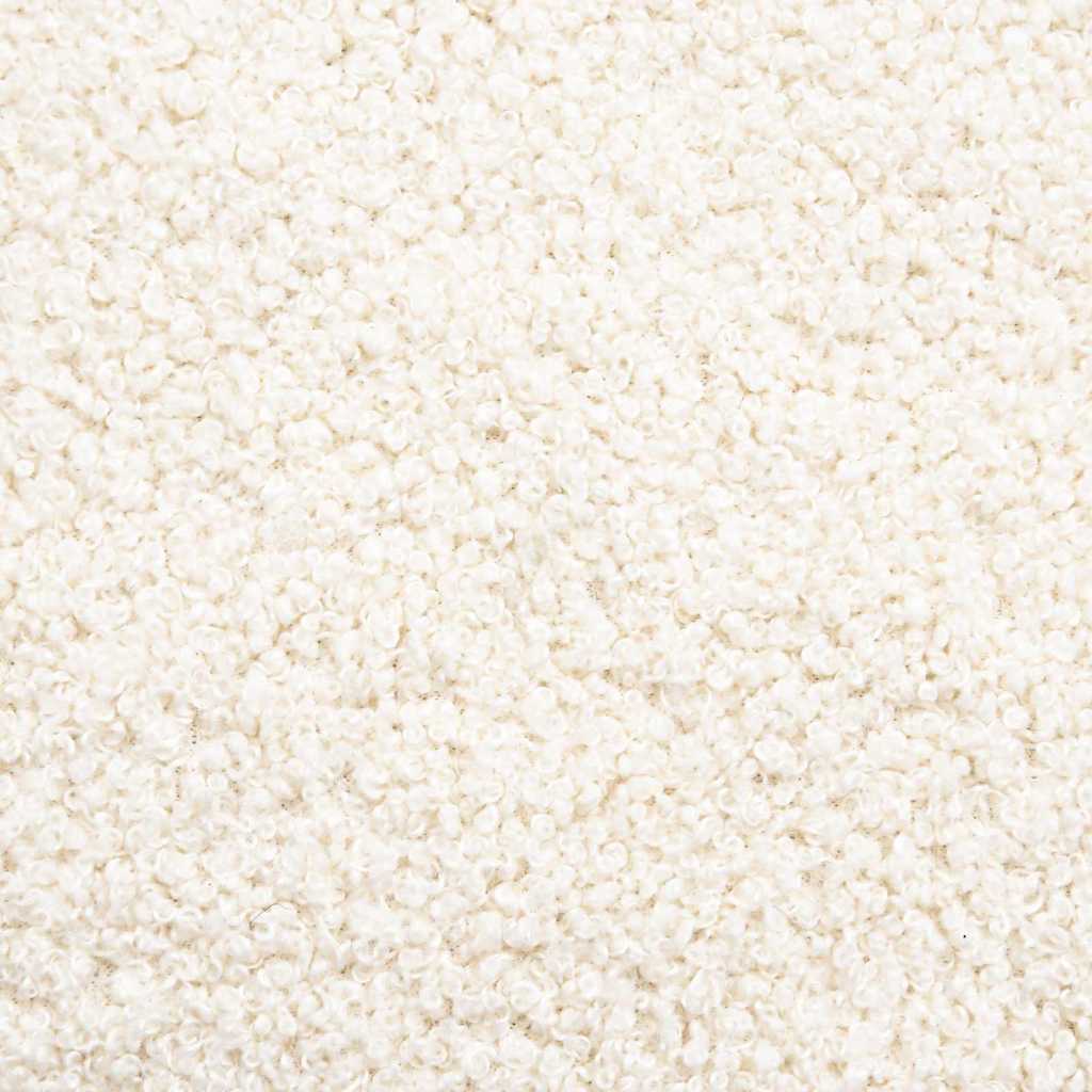 Sessel Creme 69 x 74 x 93 cm Sherpa-Stoff
