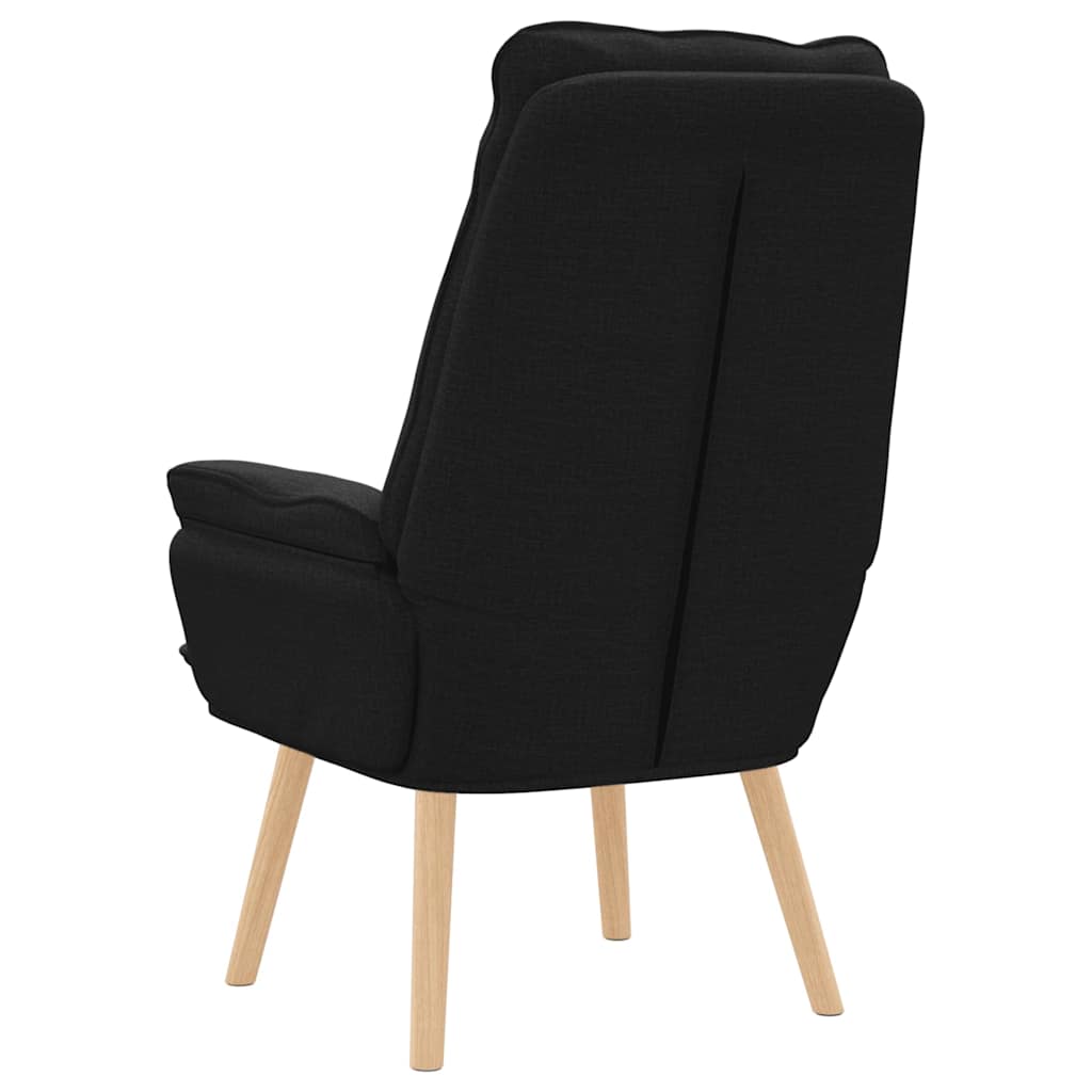 Sessel Schwarz 69 x 74 x 93 cm Stoff und Sperrholz