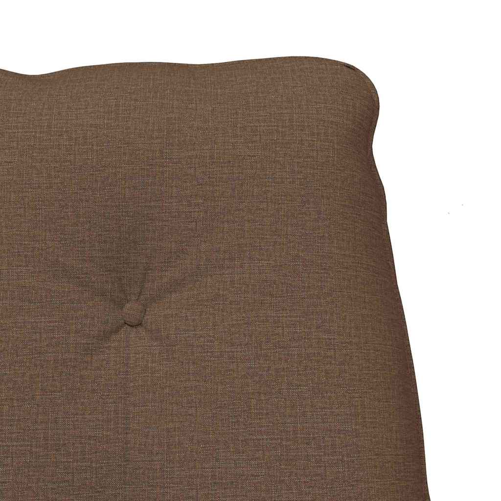 Sessel Braun 69 x 74 x 93 cm Polyester und Sperrholz
