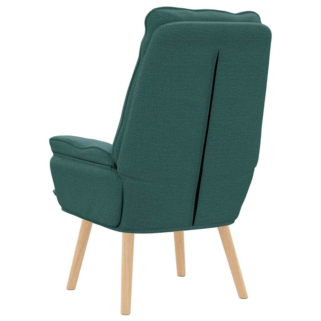 Sessel Dunkelgrün 69 x 74 x 93 cm Stoff und Sperrholz