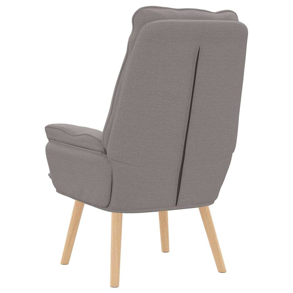 Sessel Taupe 69 x 74 x 93 cm Stoff und Sperrholz