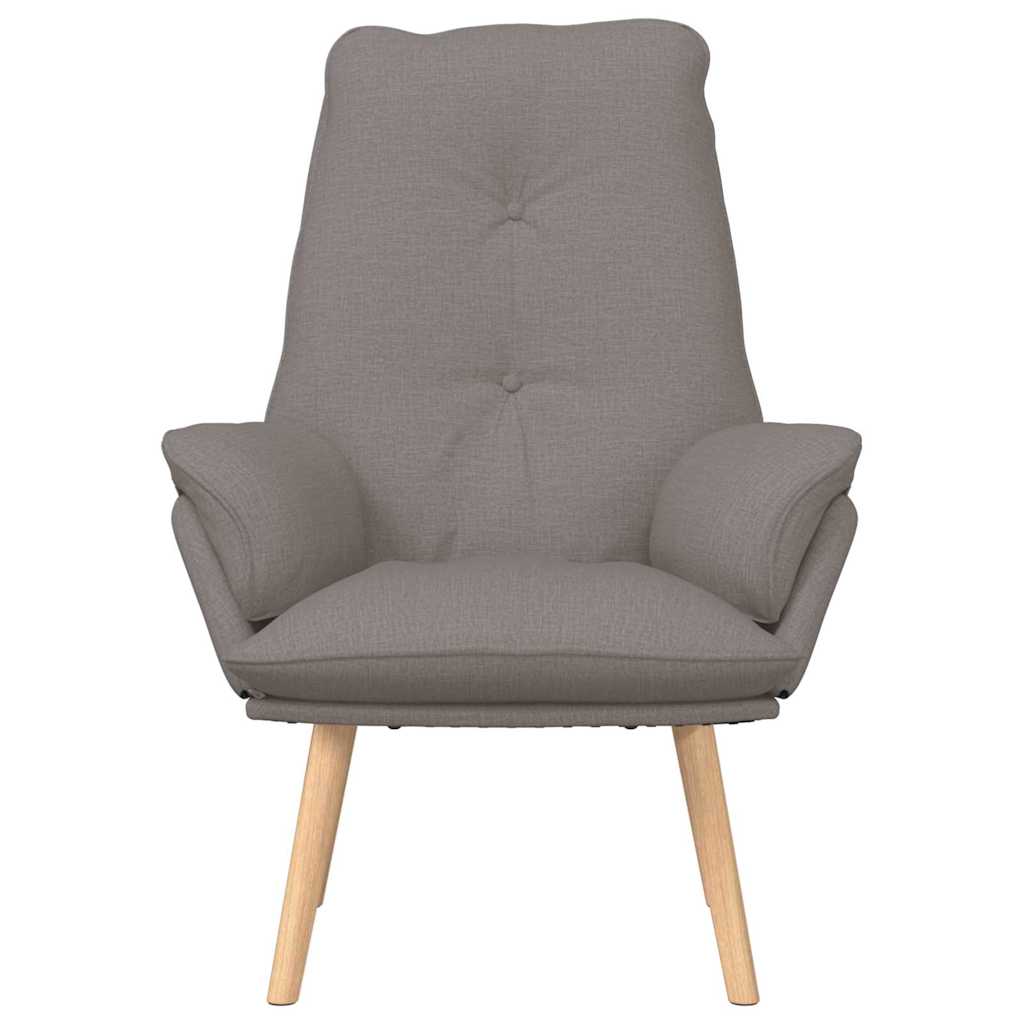 Sessel Taupe 69 x 74 x 93 cm Stoff und Sperrholz
