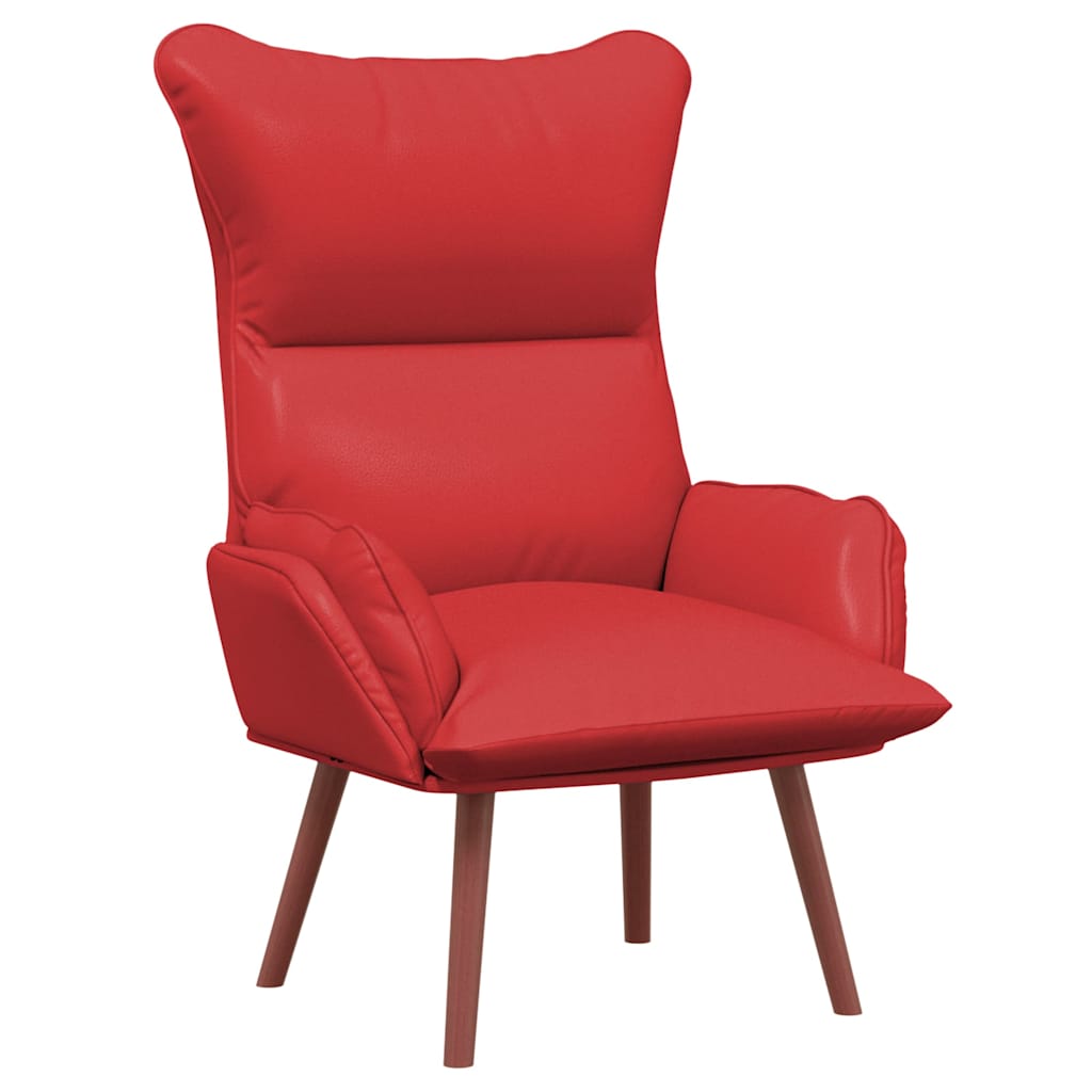 Sessel Rot 69 x 74 x 93 cm Kunstleder