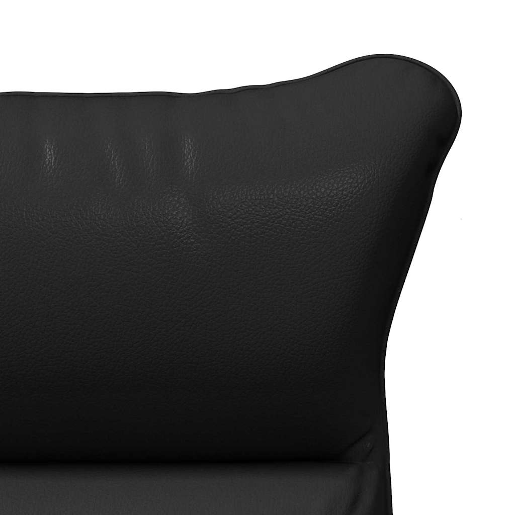 Sessel Schwarz 69 x 74 x 93 cm Kunstleder