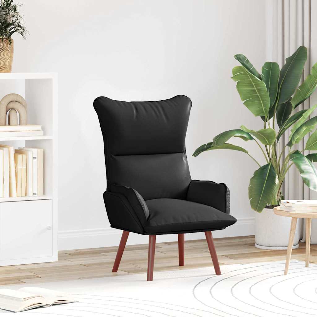 Sessel Schwarz 69 x 74 x 93 cm Kunstleder