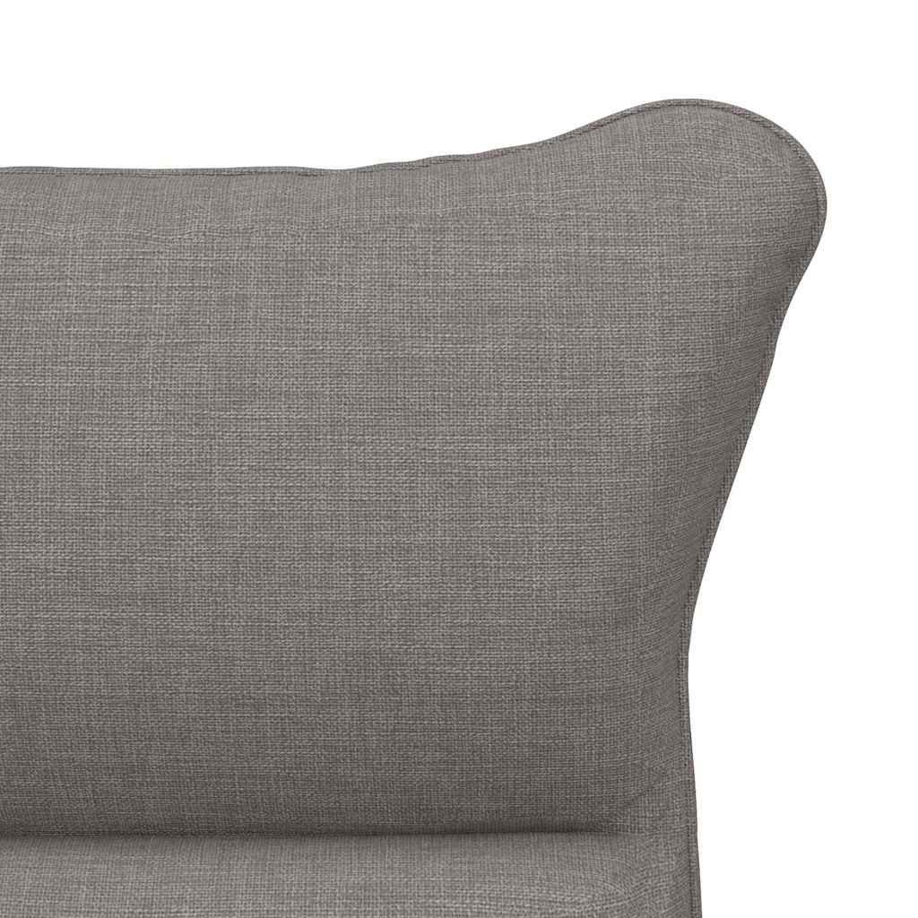 Sessel Taupe 69 x 74 x 93 cm Stoff und Sperrholz