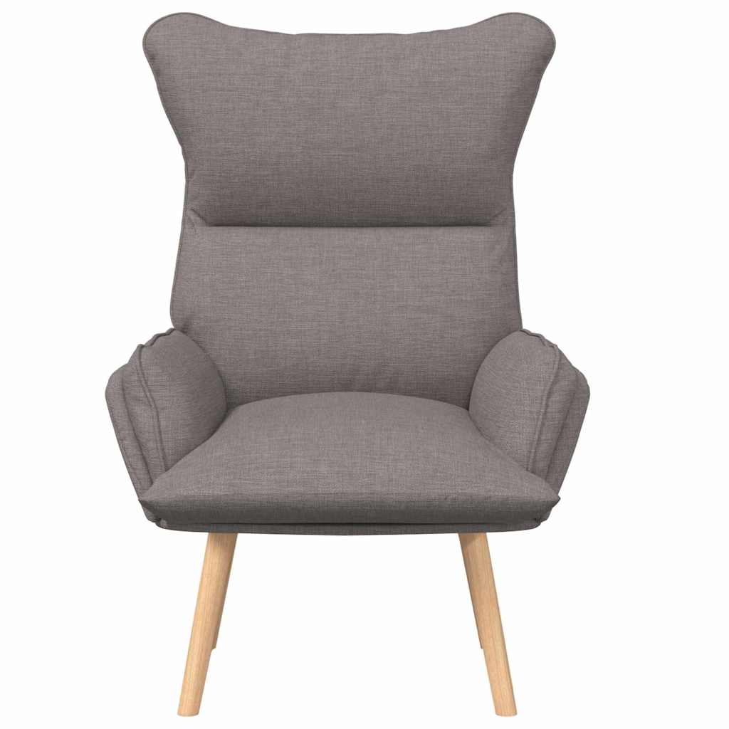 Sessel Taupe 69 x 74 x 93 cm Stoff und Sperrholz