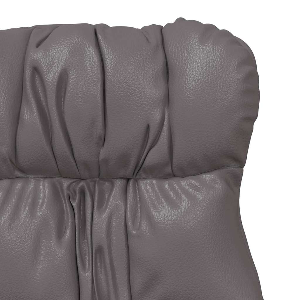 Sessel Grau 69 x 74 x 93 cm Kunstleder
