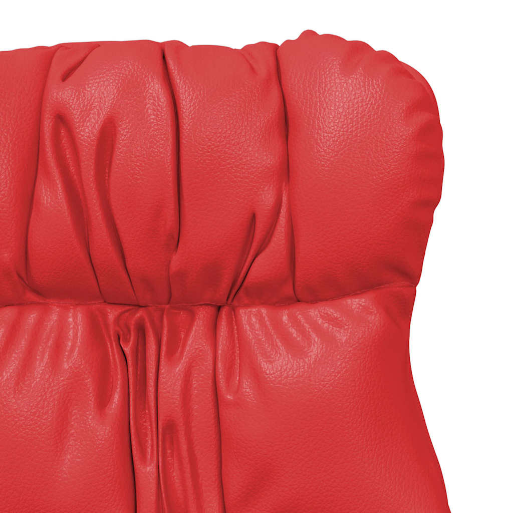 Sessel Rot 69 x 74 x 93 cm Kunstleder