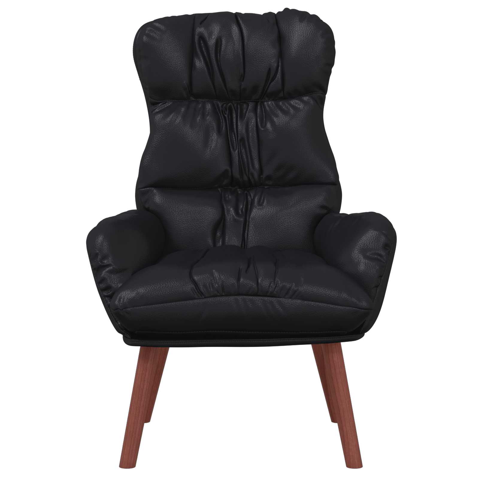 Sessel Schwarz 69 x 74 x 93 cm Kunstleder