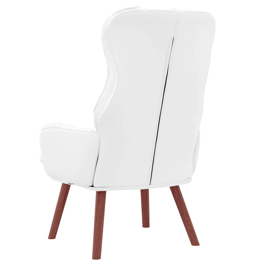 Sessel Weiß 69 x 74 x 93 cm Kunstleder