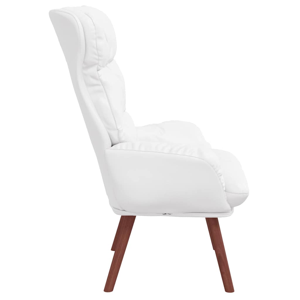 Sessel Weiß 69 x 74 x 93 cm Kunstleder