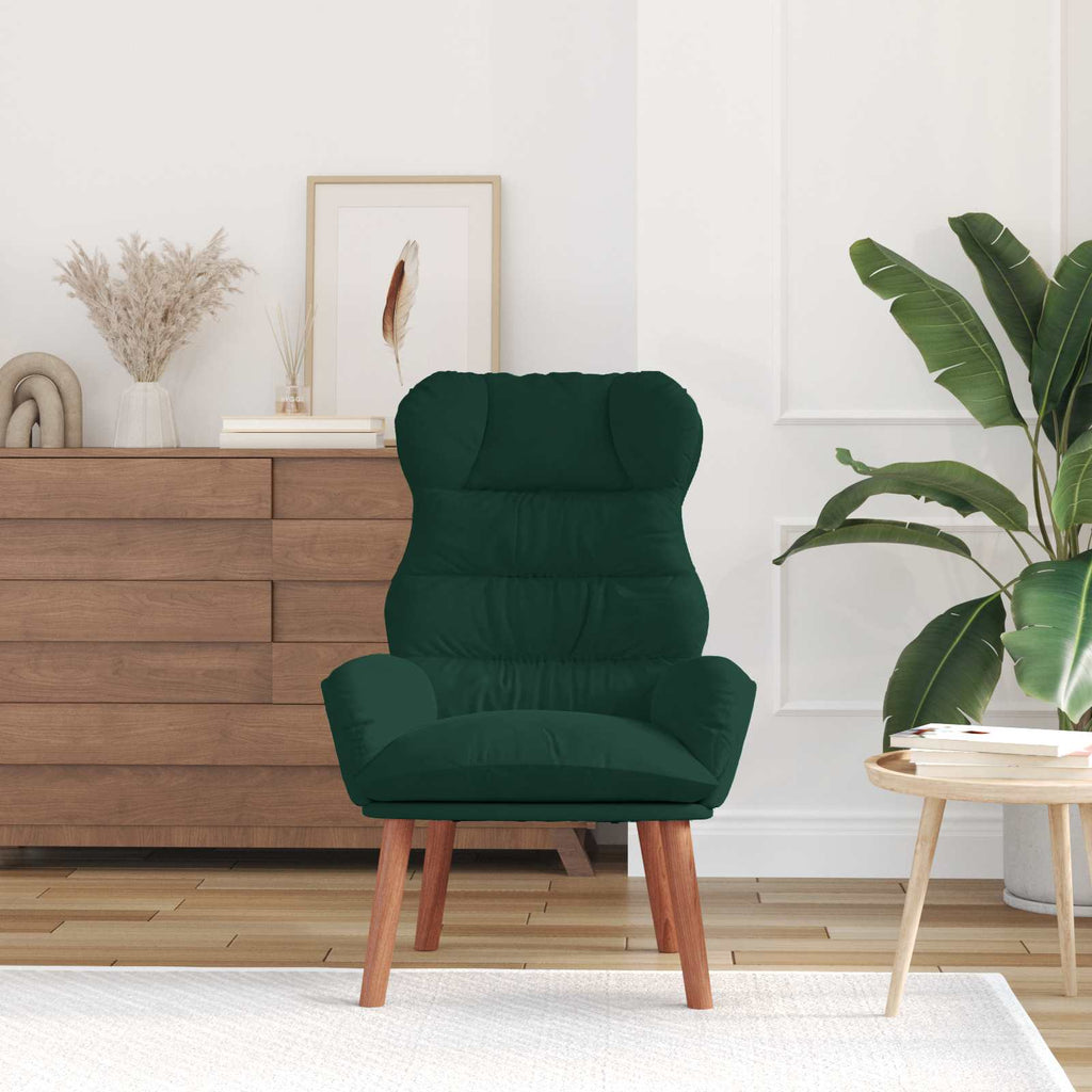 Sessel Dunkelgrün 69 x 74 x 93 cm Samt
