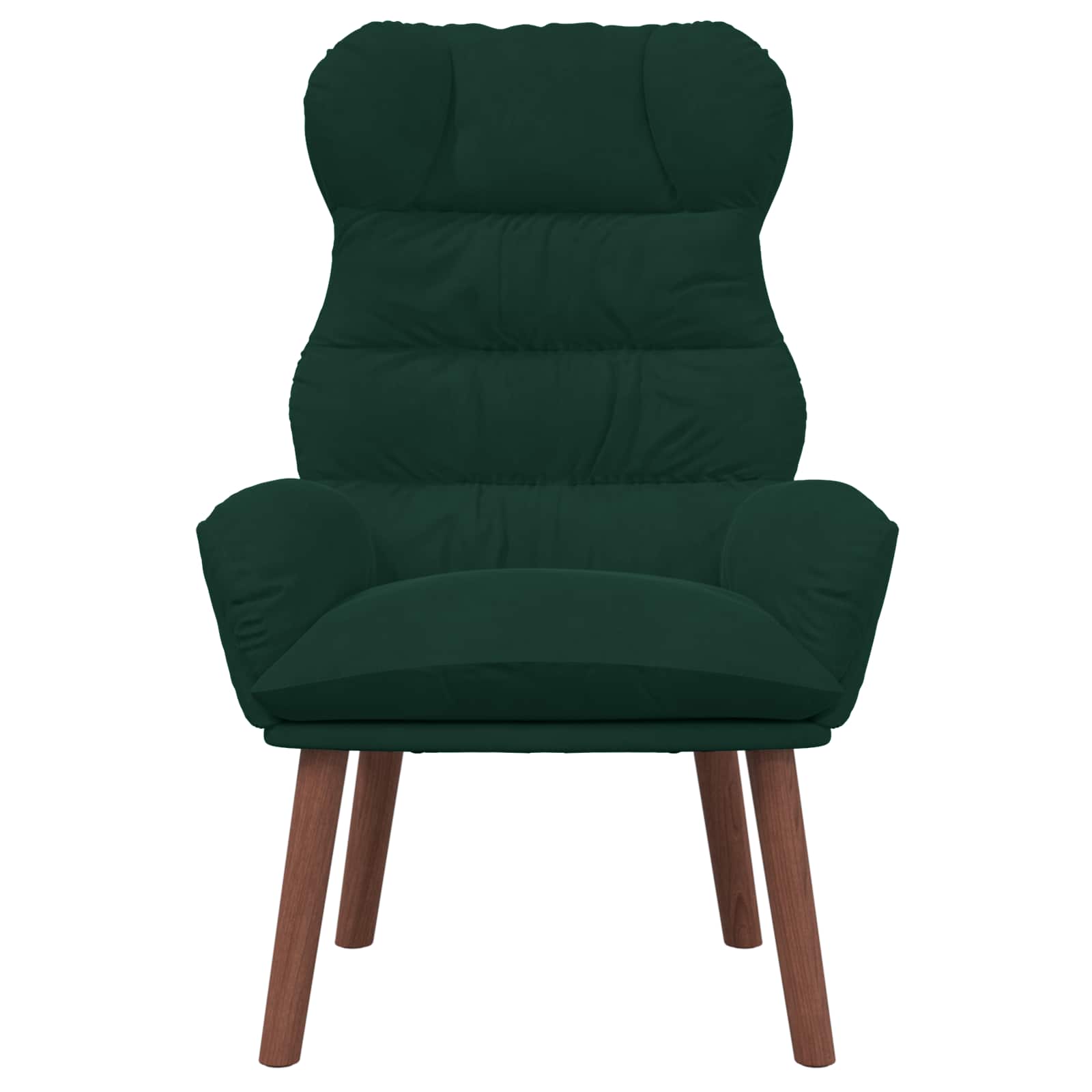 Sessel Dunkelgrün 69 x 74 x 93 cm Samt