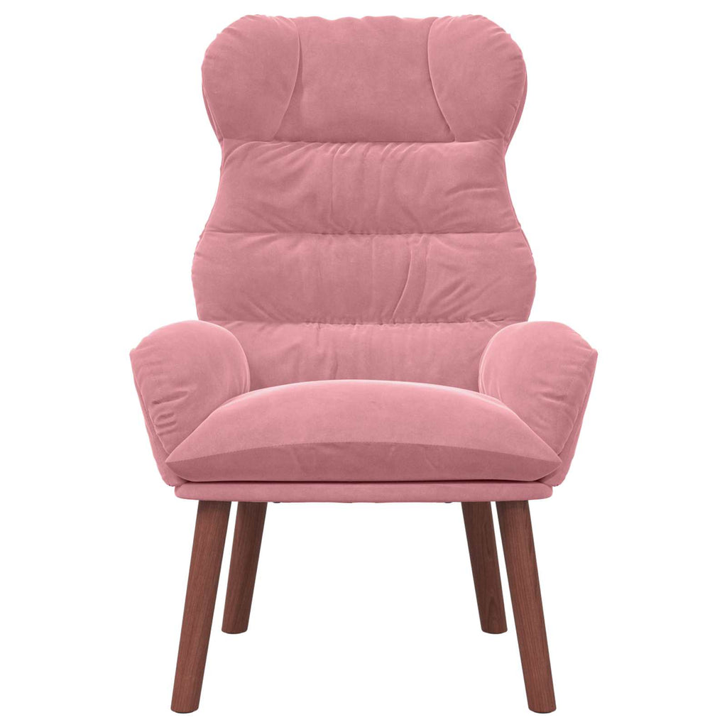 Sessel Rosa 69 x 74 x 93 cm Samt