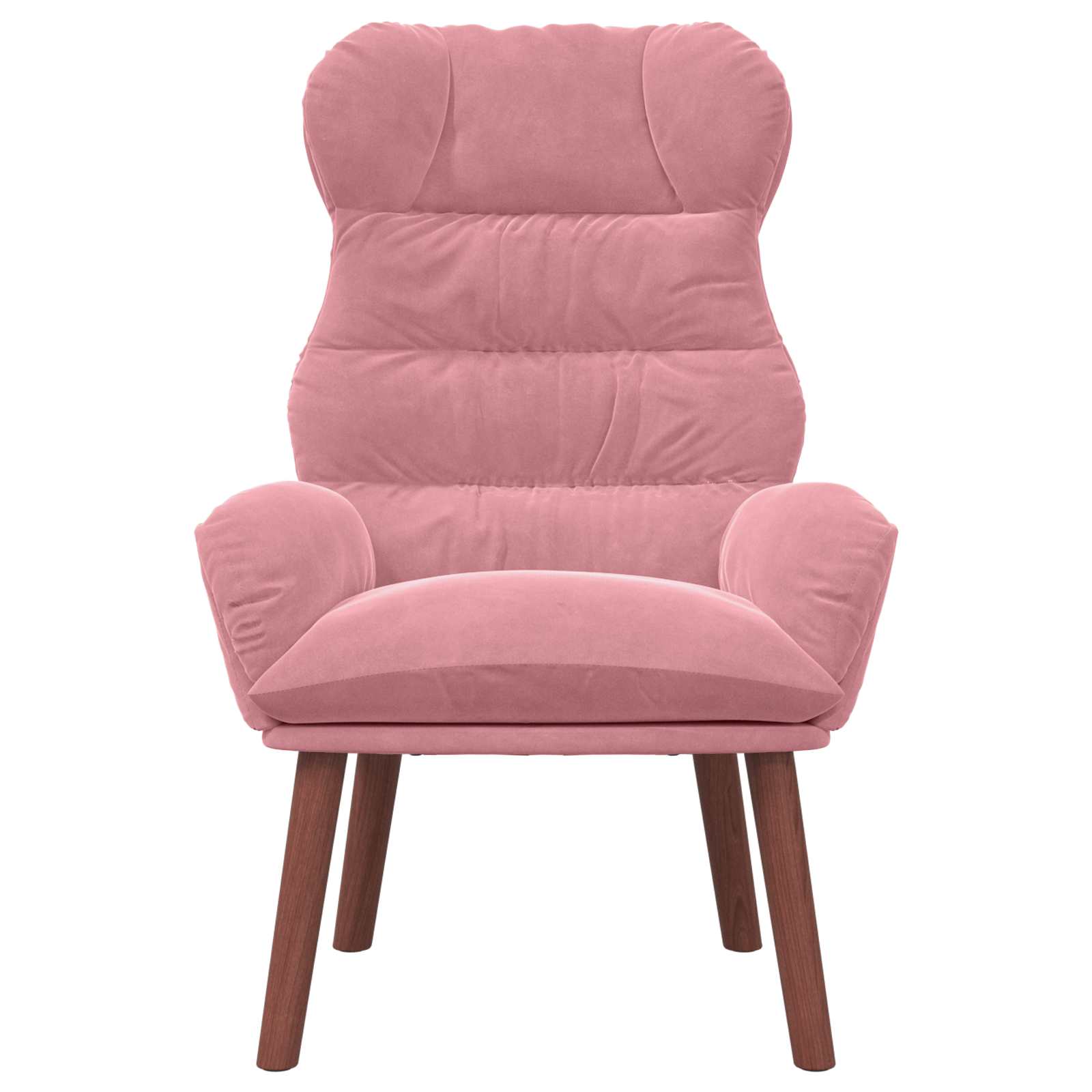Sessel Rosa 69 x 74 x 93 cm Samt