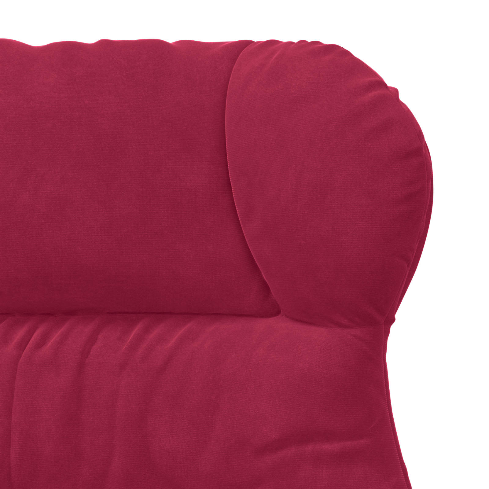 Sessel Weinrot 69 x 74 x 93 cm Samt