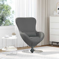 Eiersessel Dunkelgrau 63 x 73 x 90 cm Stoff