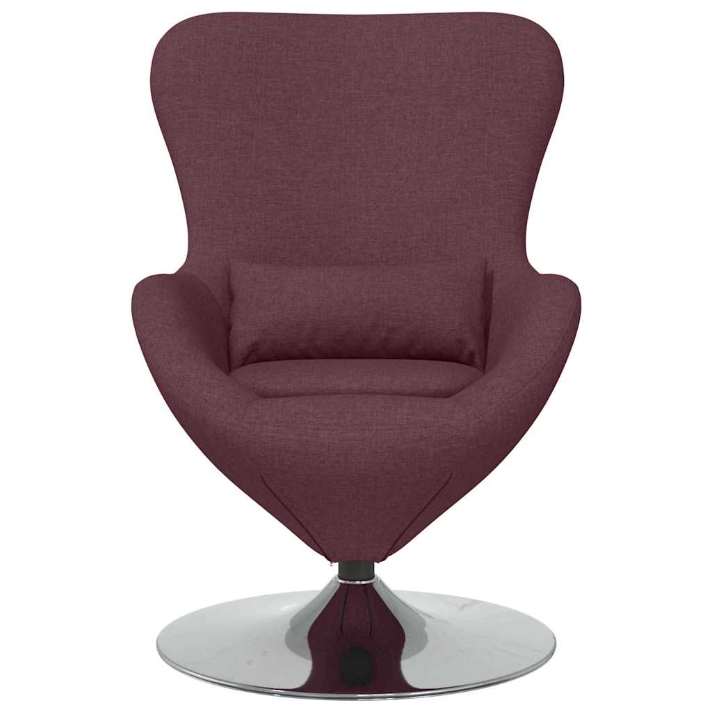 Eiersessel Lila 63 x 73 x 90 cm Stoff