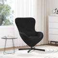 Eiersessel Schwarz 63 x 73 x 90 cm Samt