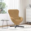 Eiersessel Braun 63 x 73 x 90 cm Samt