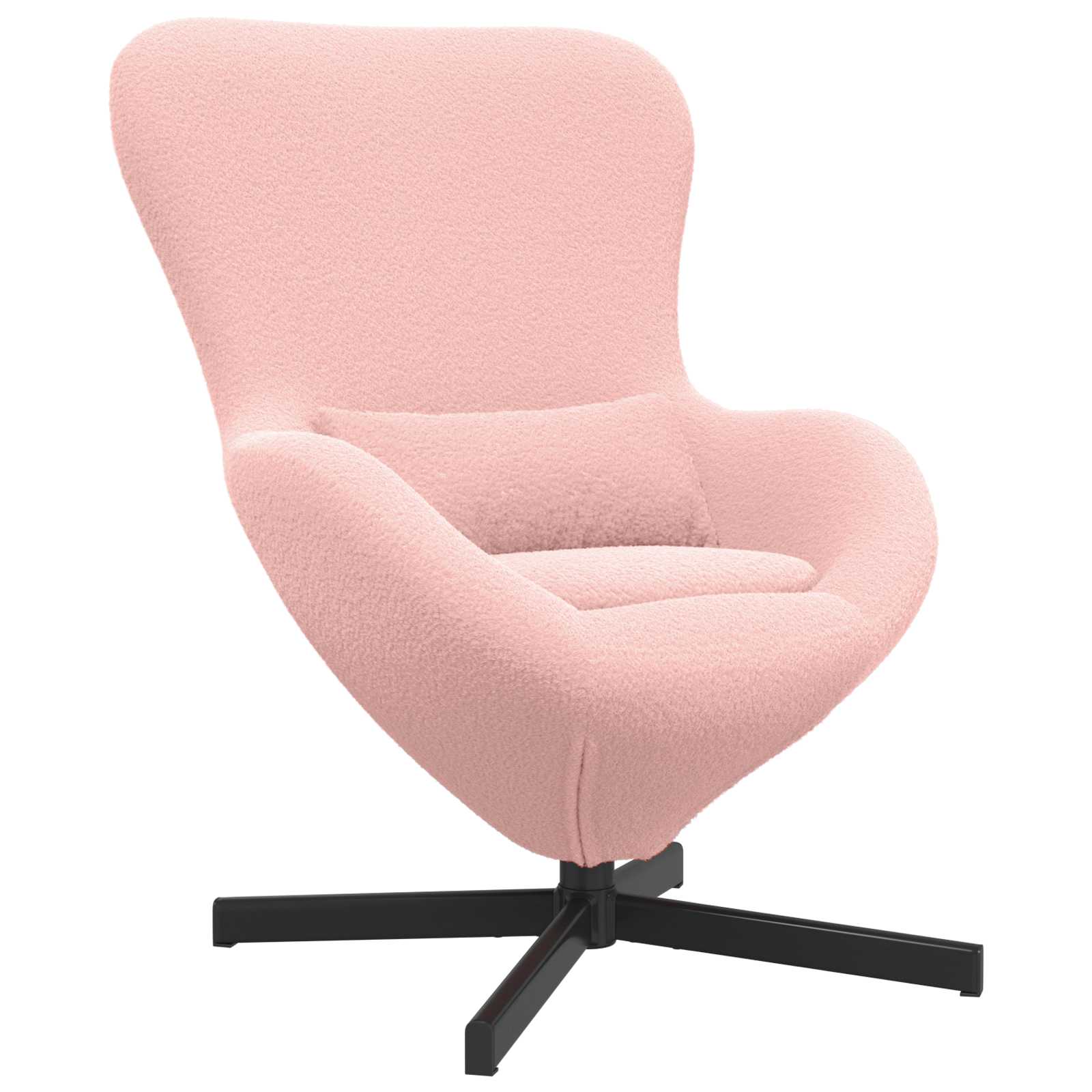 Eiersessel Rosa 63 x 73 x 90 cm Stoff