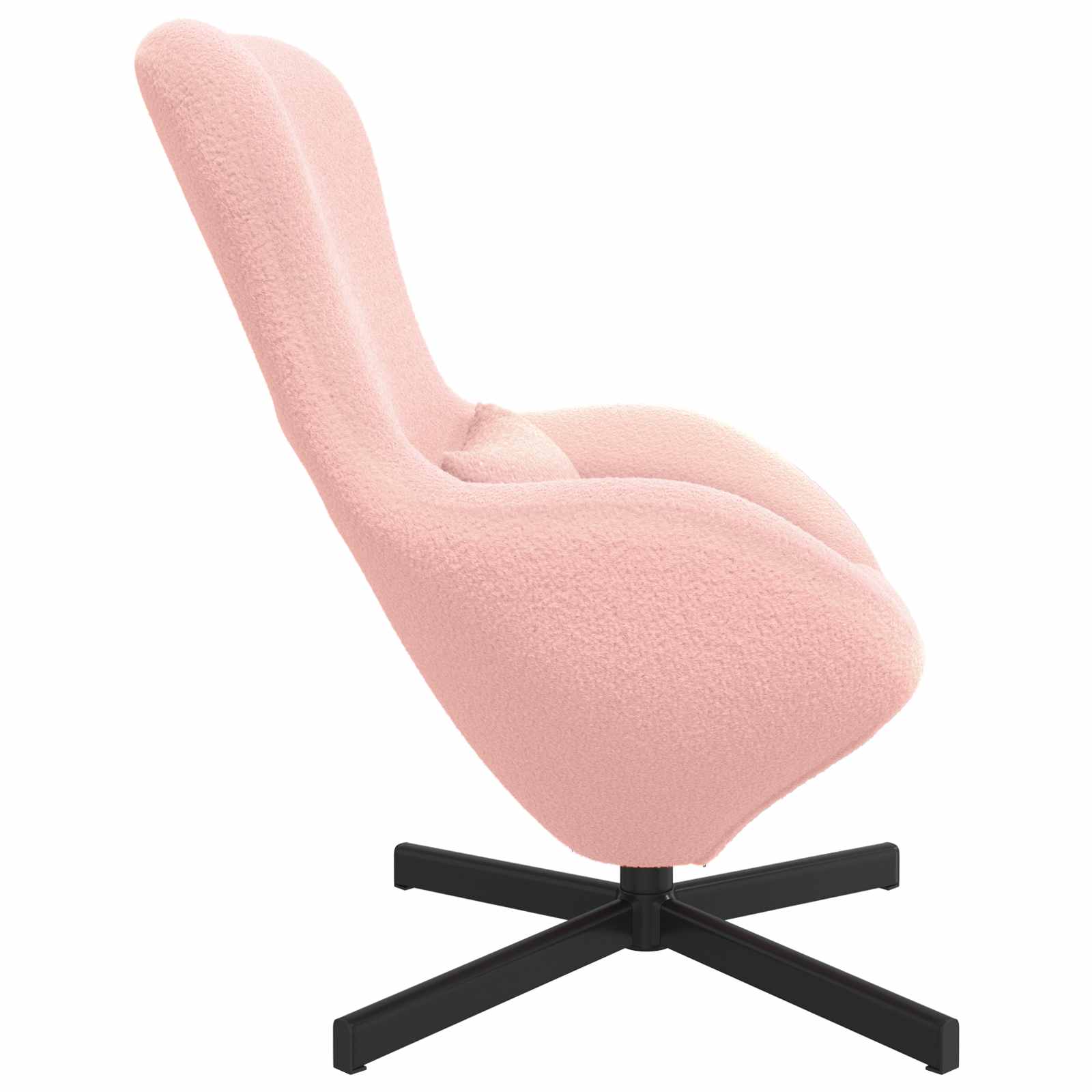 Eiersessel Rosa 63 x 73 x 90 cm Stoff
