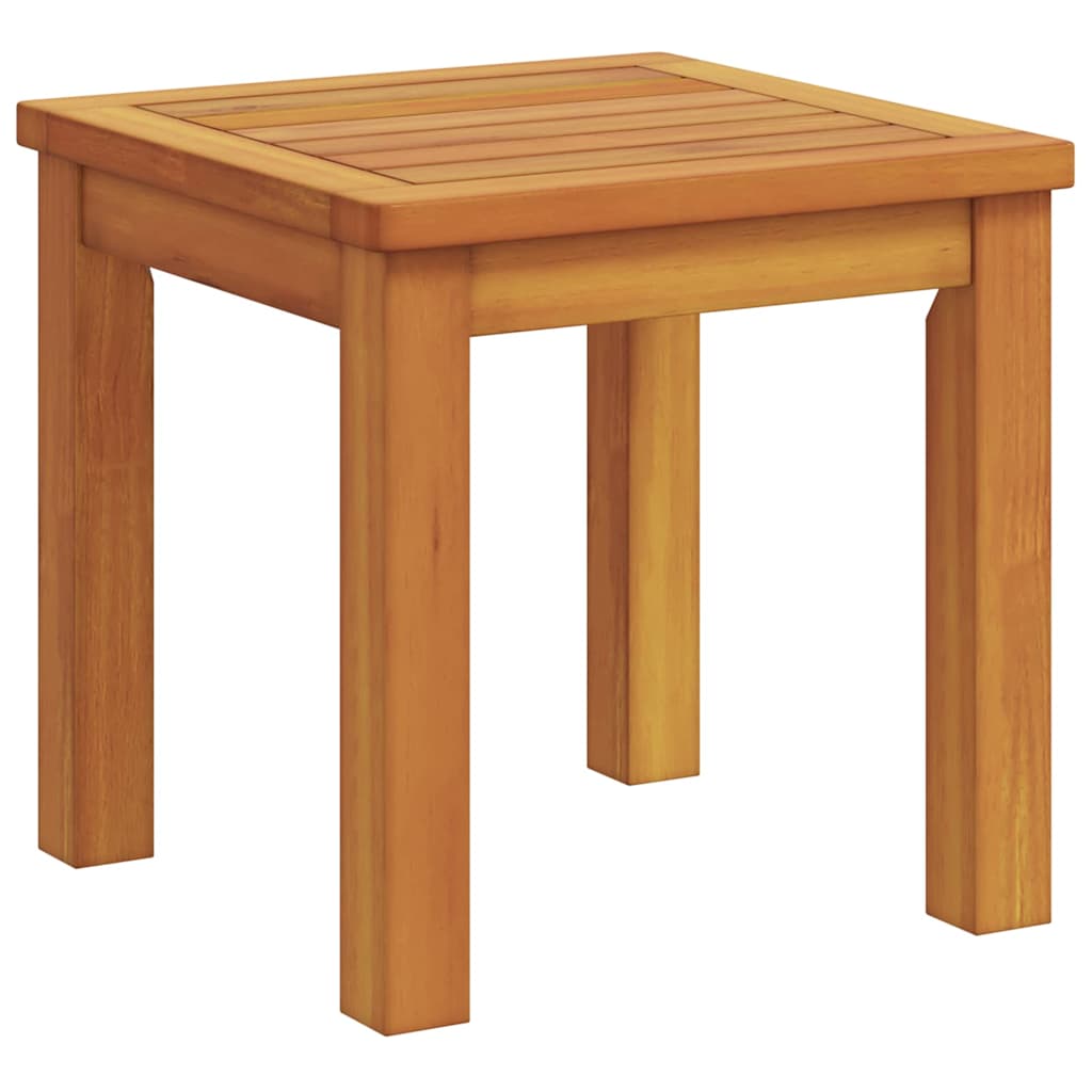 Beistelltisch Öl-Natur 35 x 35 x 34 cm Massivholz Akazie